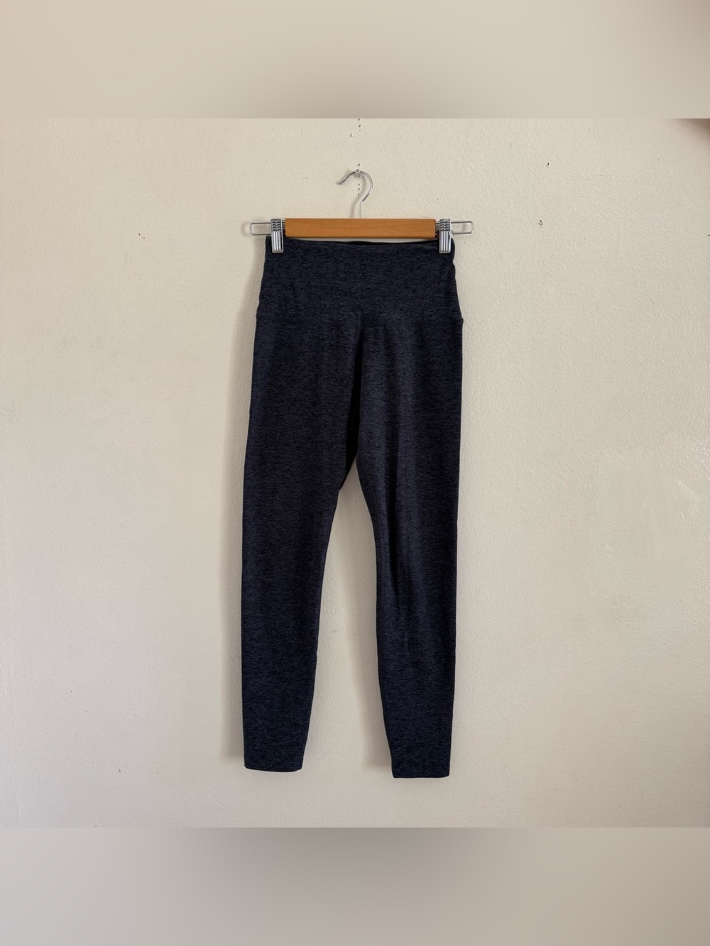 Beyond Yoga Spacedye Heathered Charcoal Leggings S